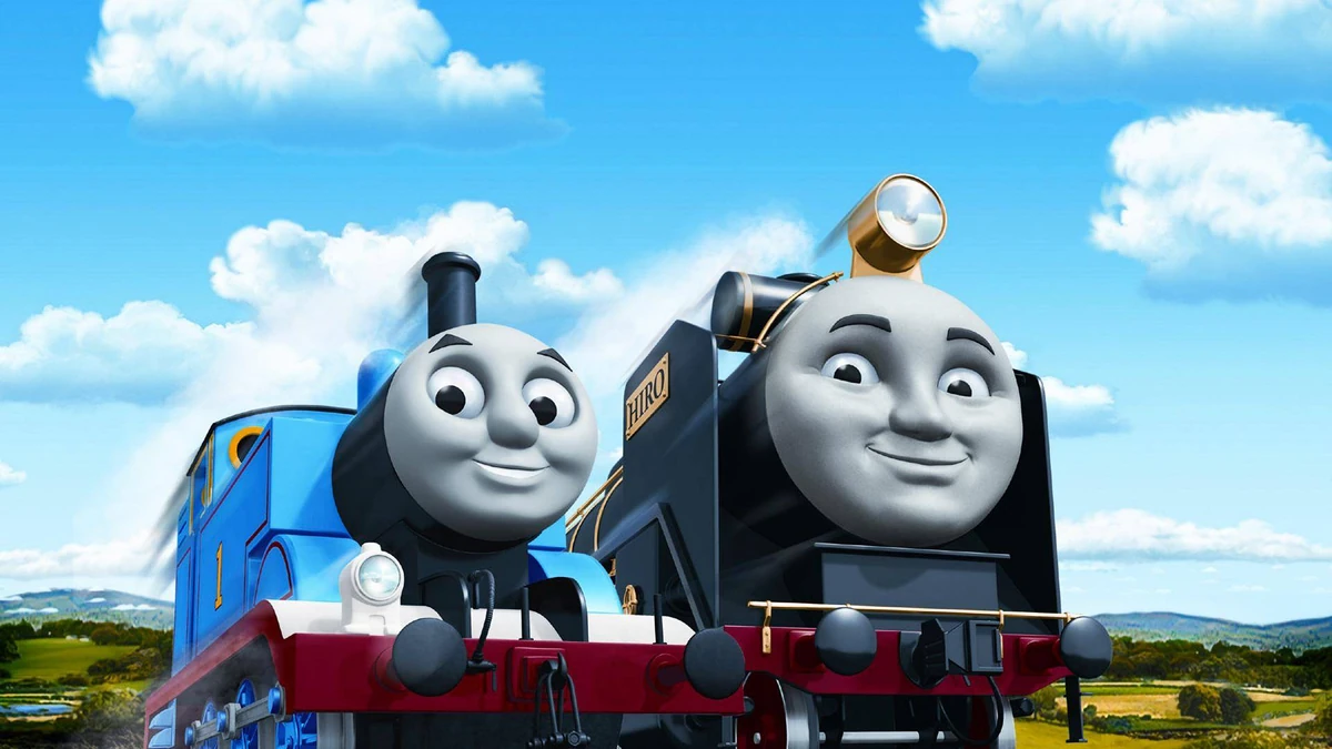 Thomas en Hiro samen in Hero of the Rails