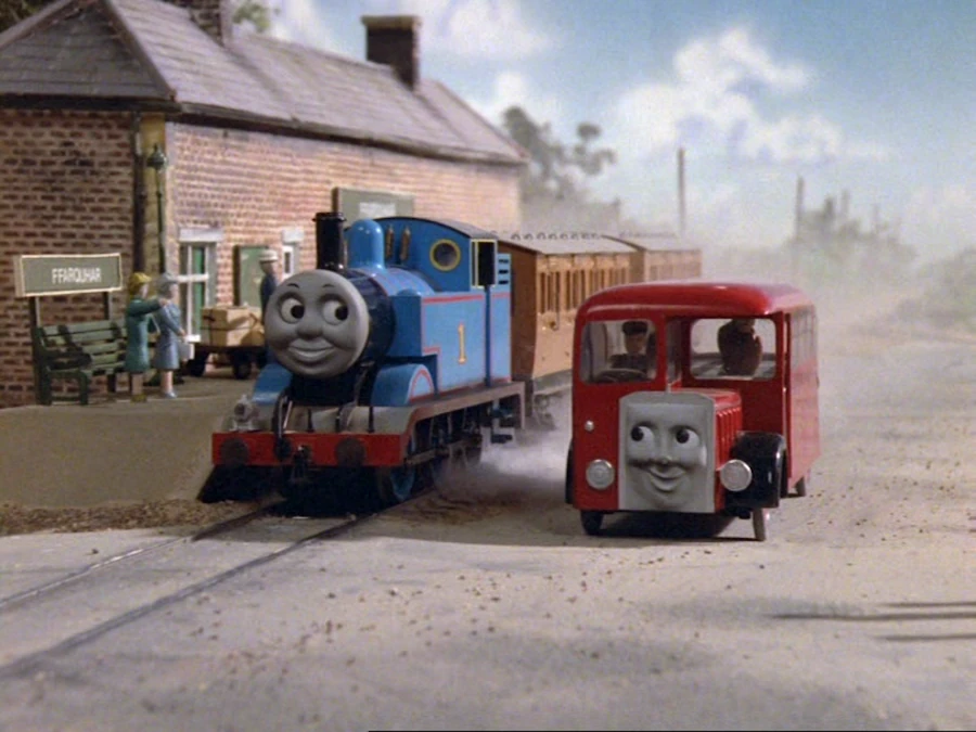 Thomas and Bertie episodestill uit de modelserie
