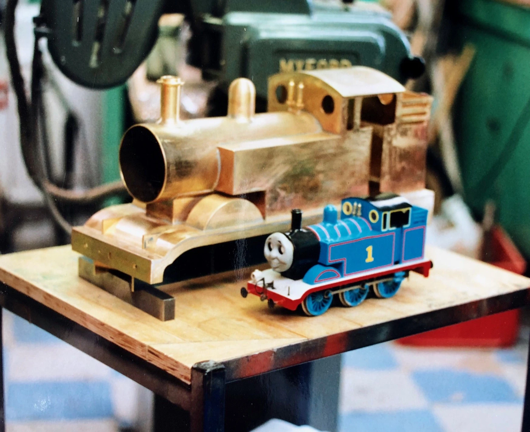 Thomas-model in aanbouw tijdens Model Series-productie