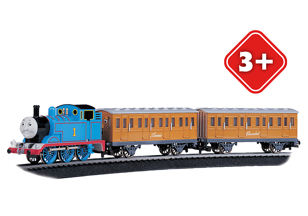 Thomas with Annie & Clarabel OO Electric Set — 3