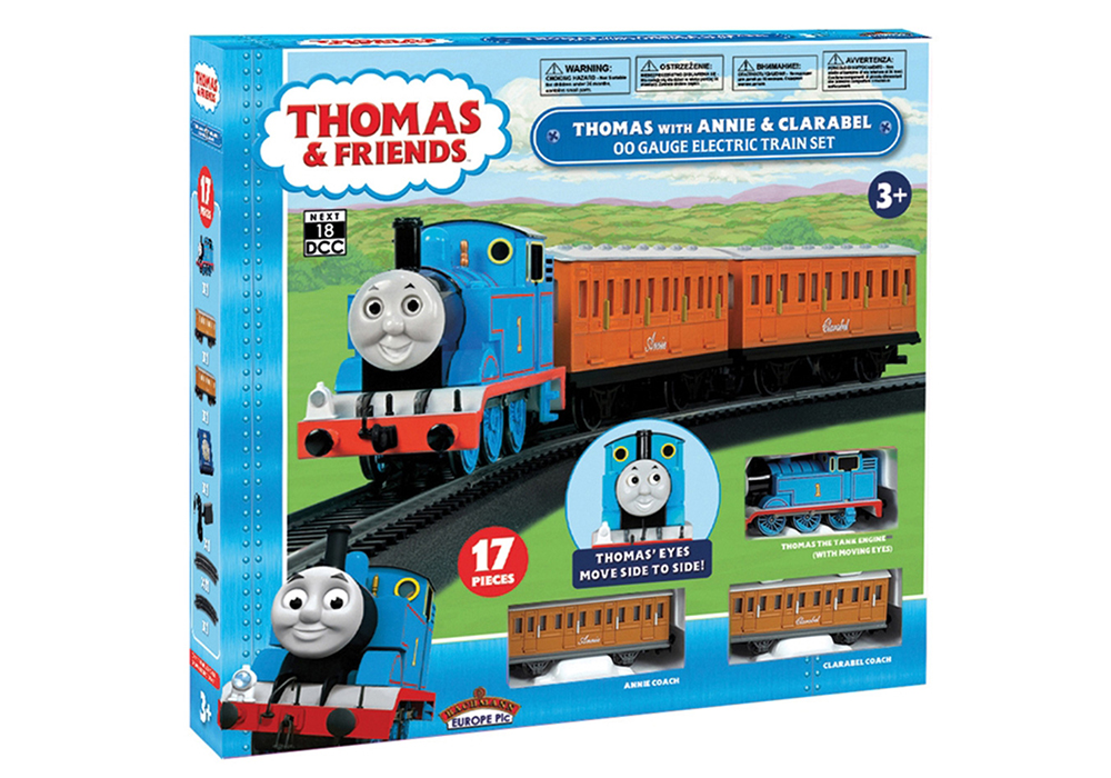 Thomas with Annie & Clarabel OO Electric Set