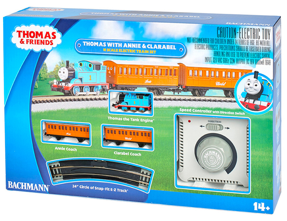 Thomas with Annie & Clarabel Train Set (N Scale) — 2