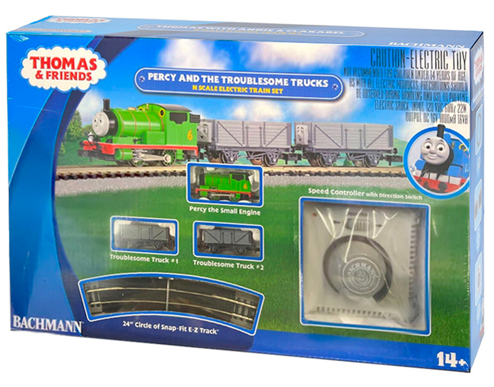 Percy and the Troublesome Trucks Train Set (N Scale) — 2