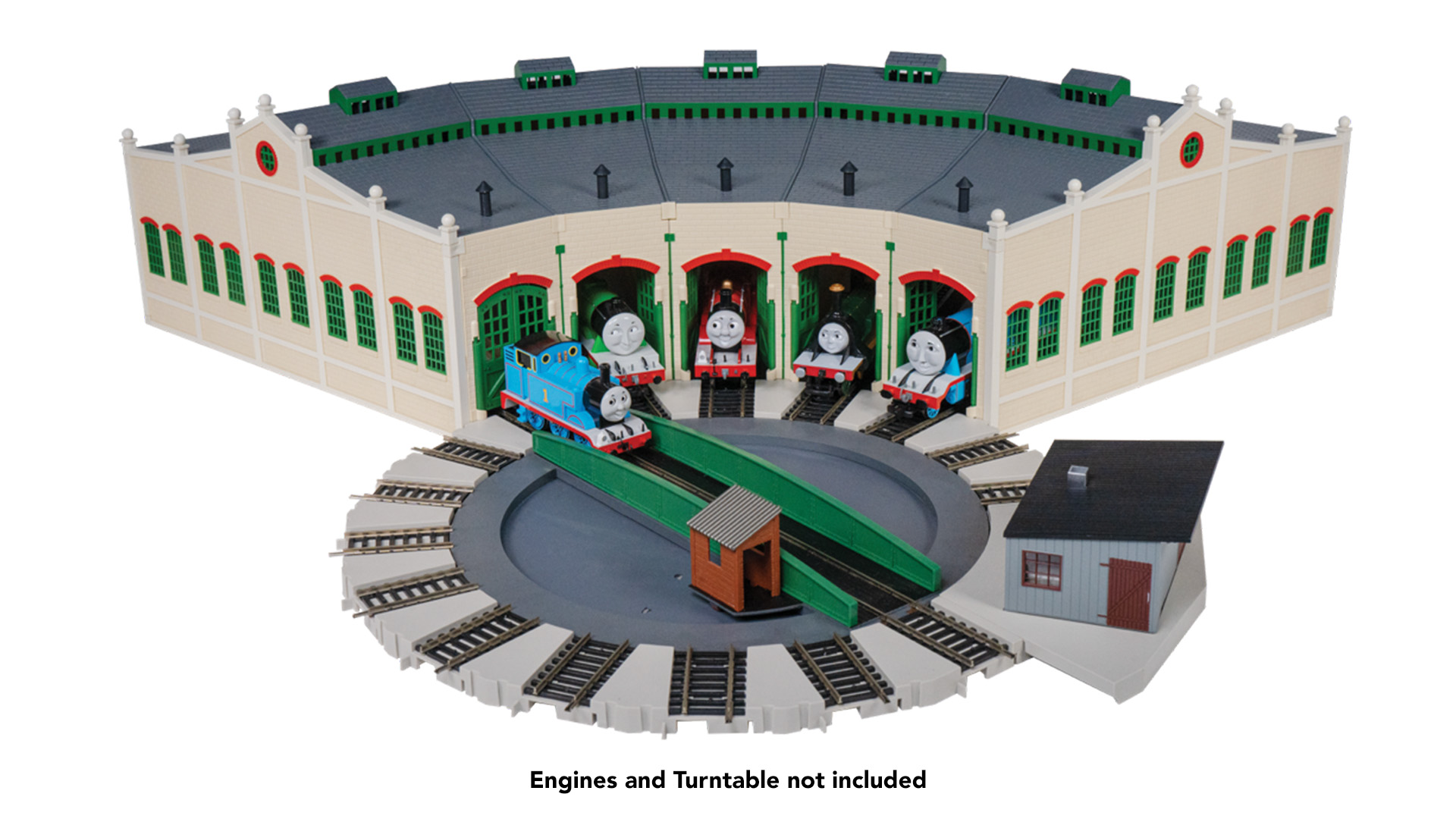 Bachmann OO/HO 45230 Tidmouth Sheds with E-Z Track