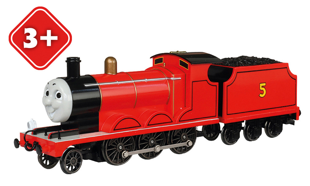 Bachmann James the Red Engine - OO Scale with Moving Eyes