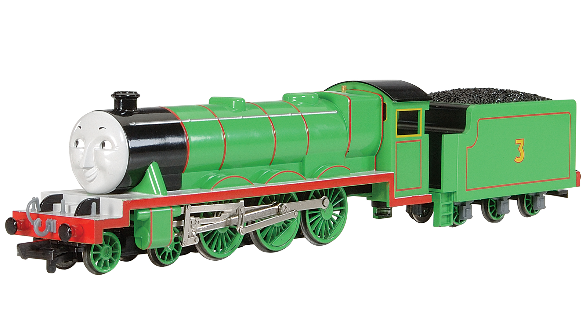 Bachmann OO/HO 58745 Henry la Locomotive Verte aux yeux mobiles — Bachmann HO