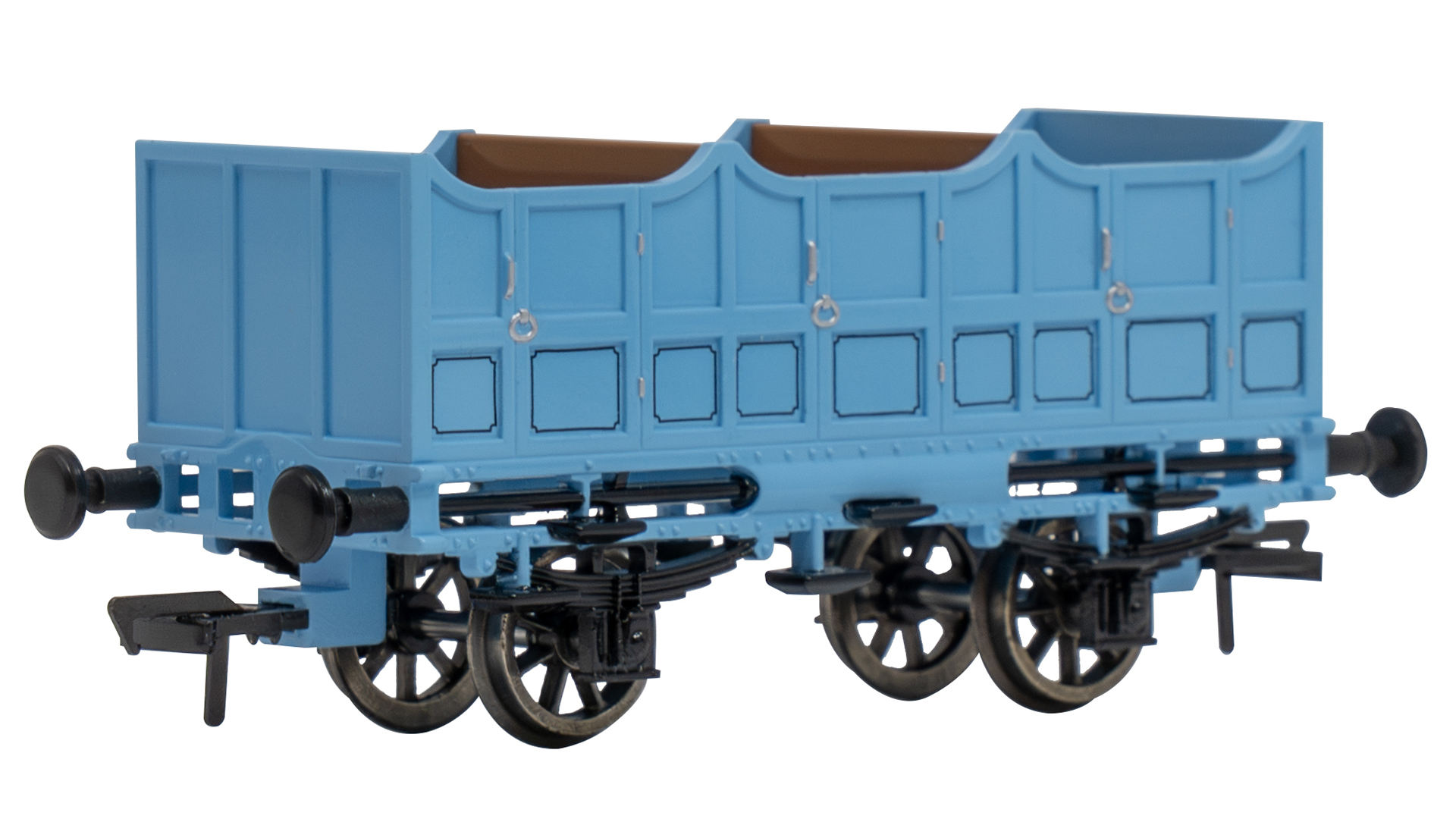 Bachmann OO/HO 76029 Open Carriage Blue