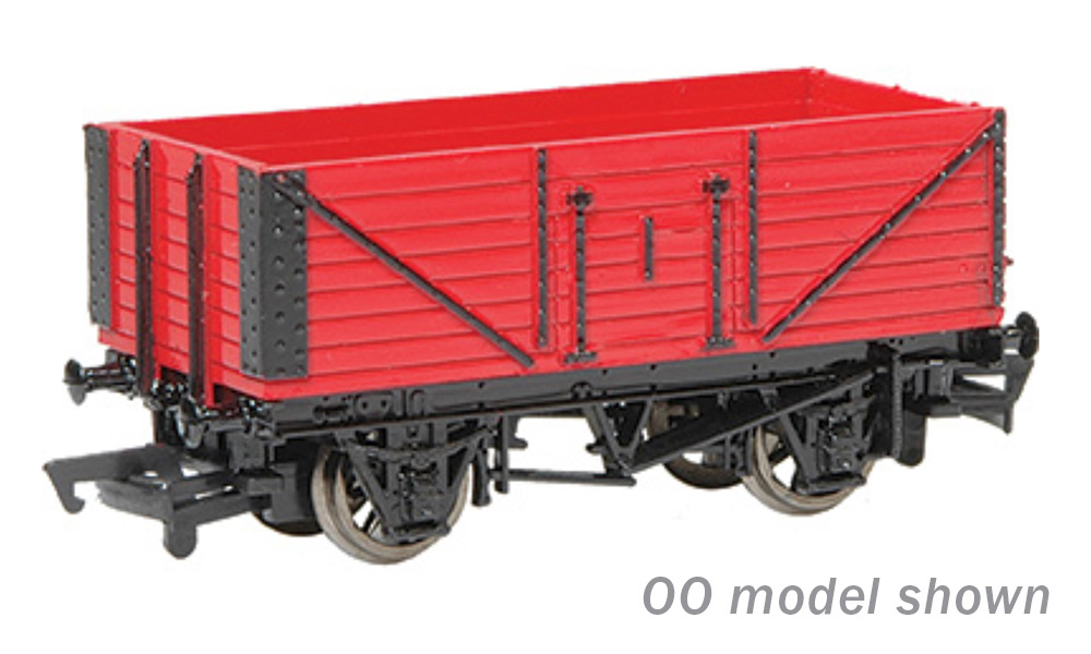 Bachmann N Scale 77086 Open Wagon red