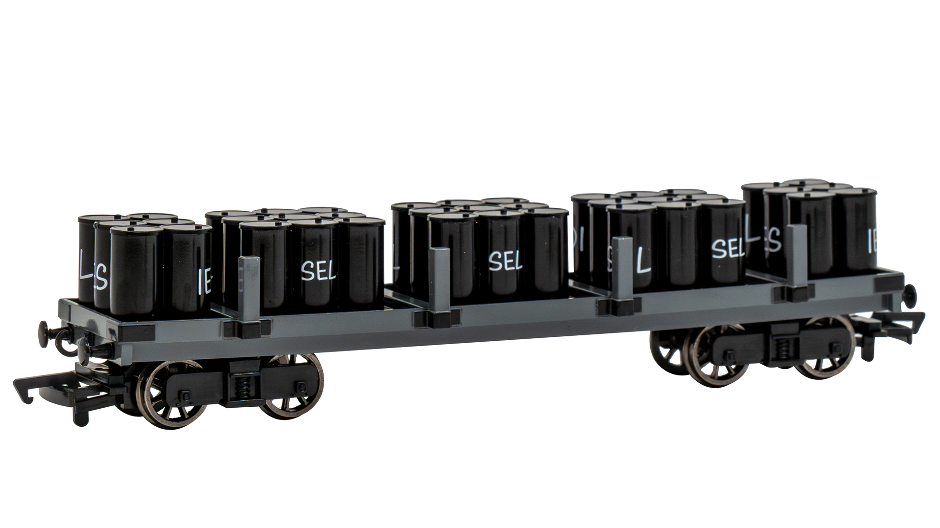 Bachmann OO/HO 77416 Flat Wagon with Fuel Load