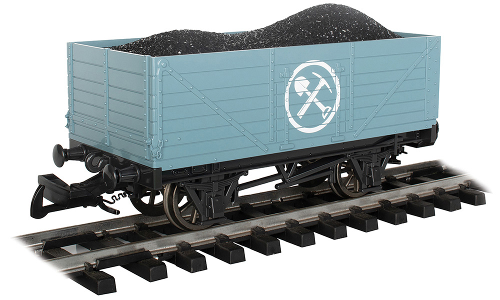 Bachmann Large Scale 98025 Mining Wagon with Load blue