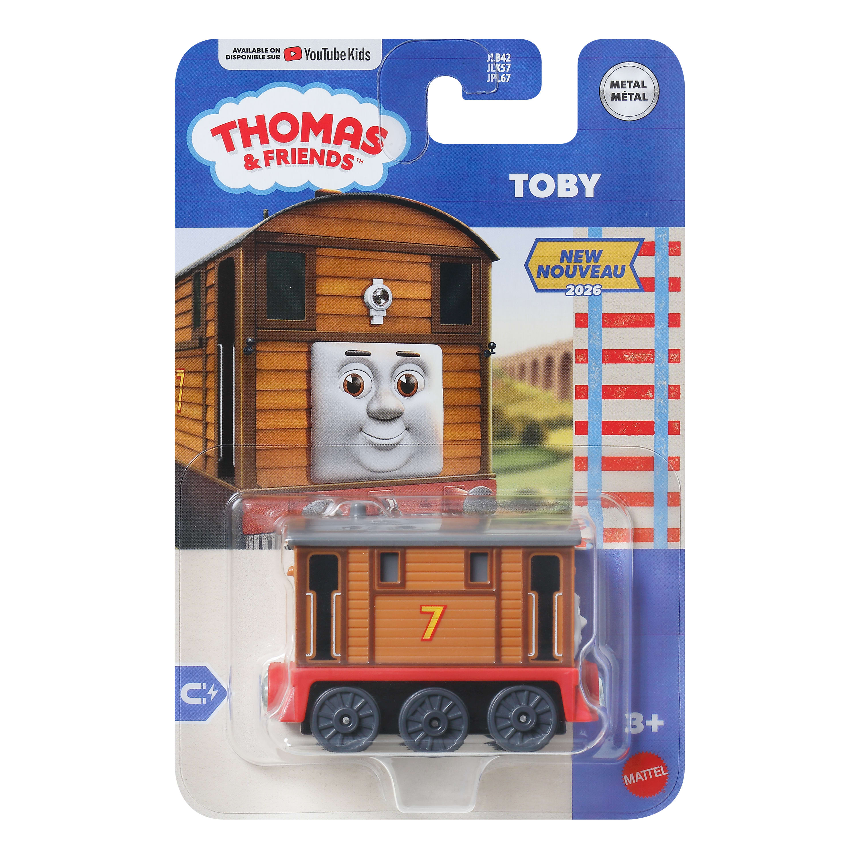 Toby Easy Connect Die-Cast Push-Along Vehicle
