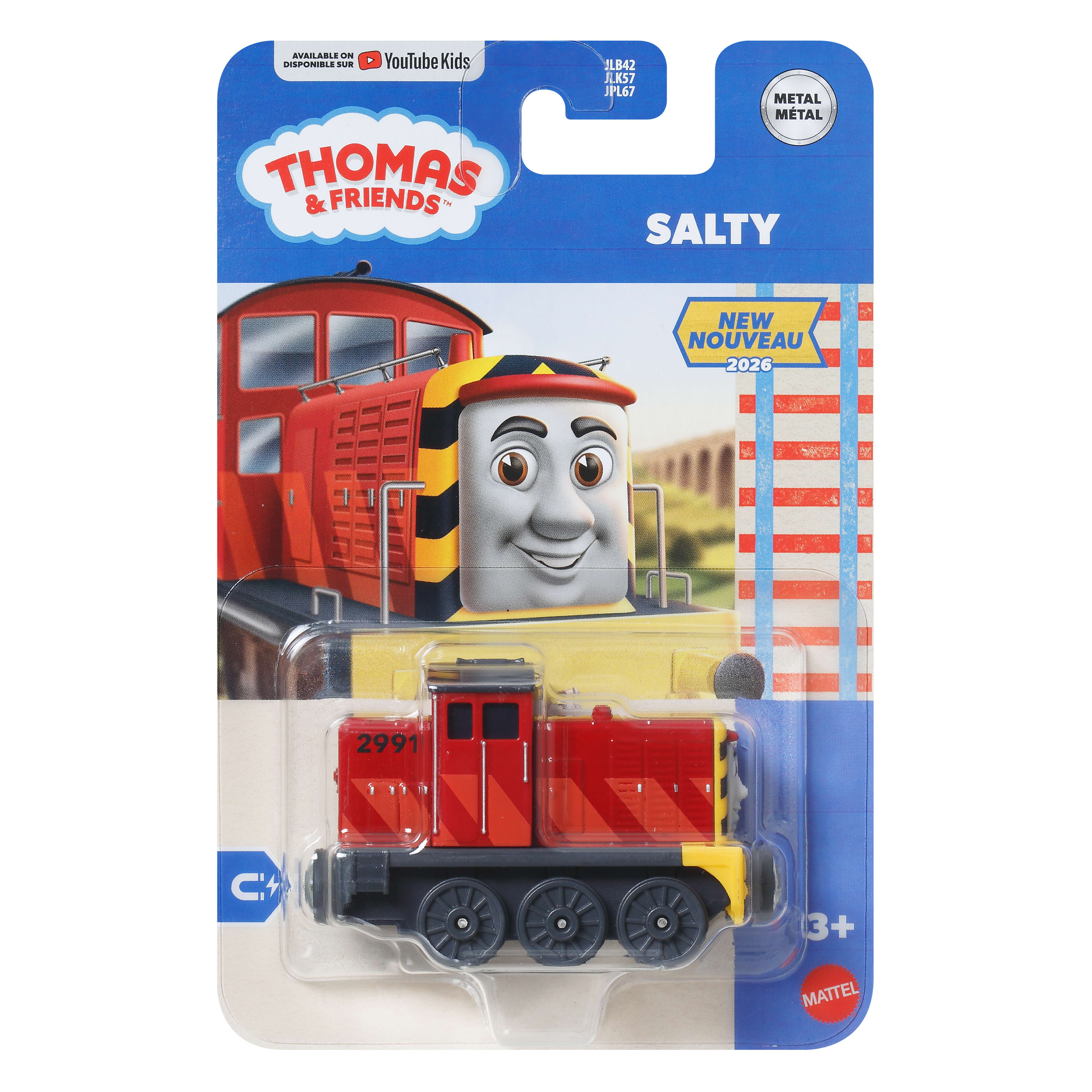 Salty Easy Connect Die-Cast Push-Along Engine