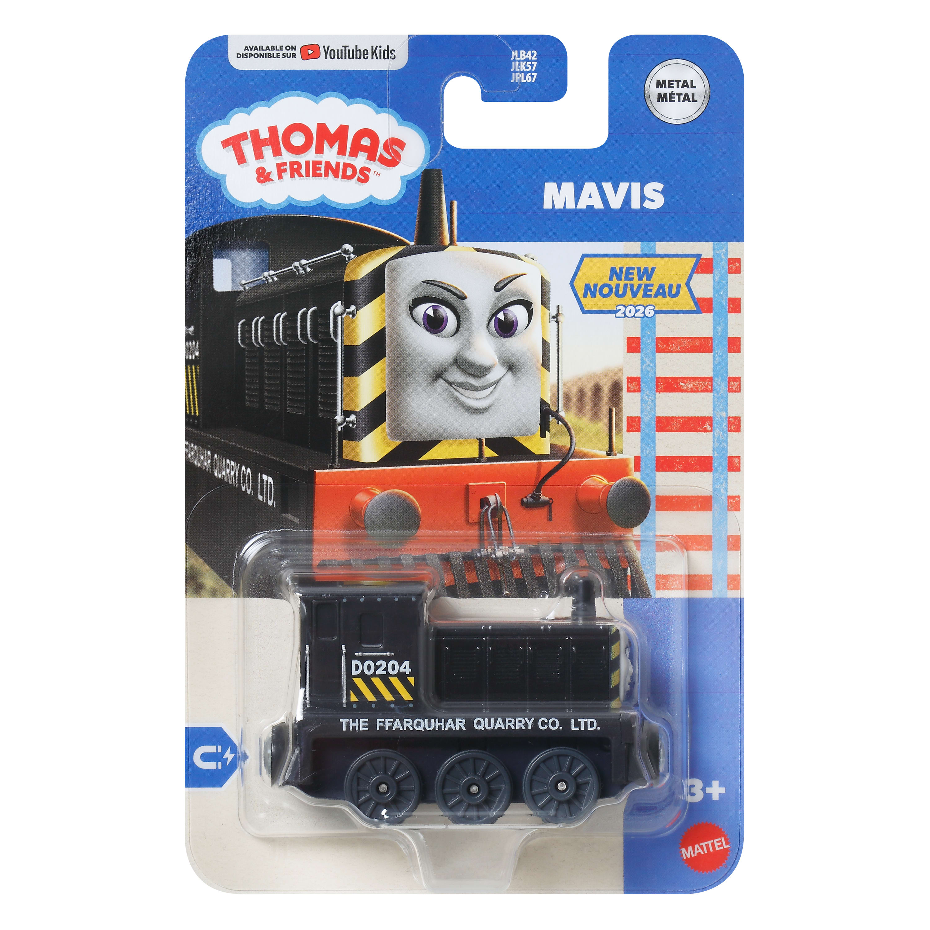 Mavis Easy Connect Die-Cast Push-Along Engine