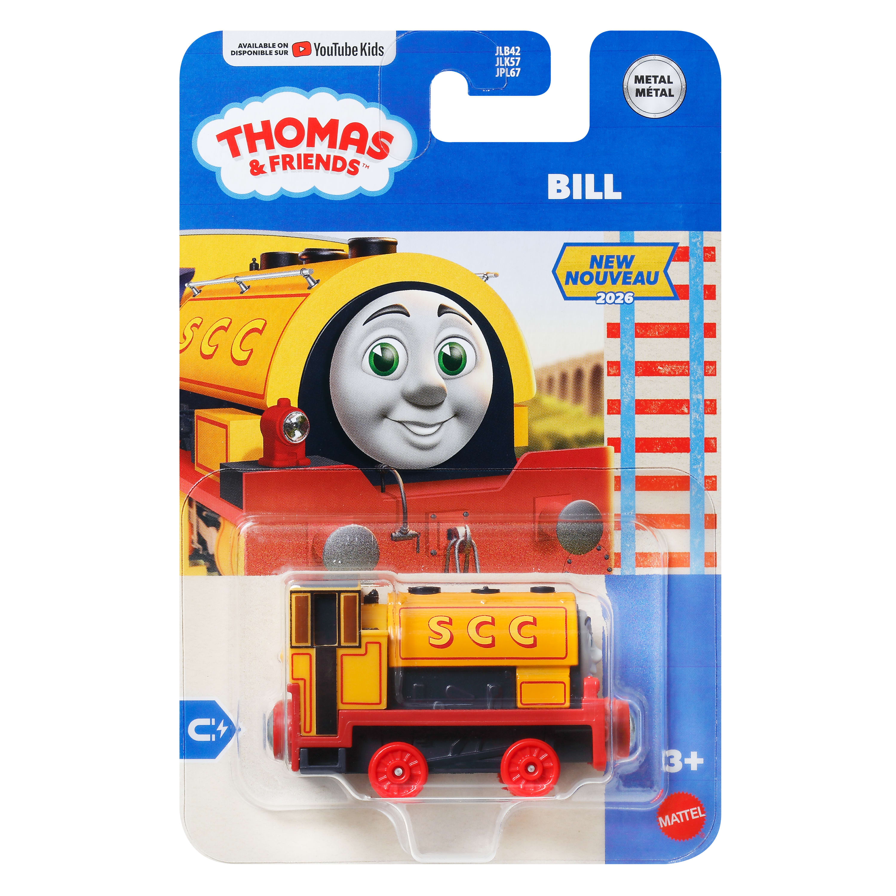Bill Easy Connect Die-Cast Push-Along Engine