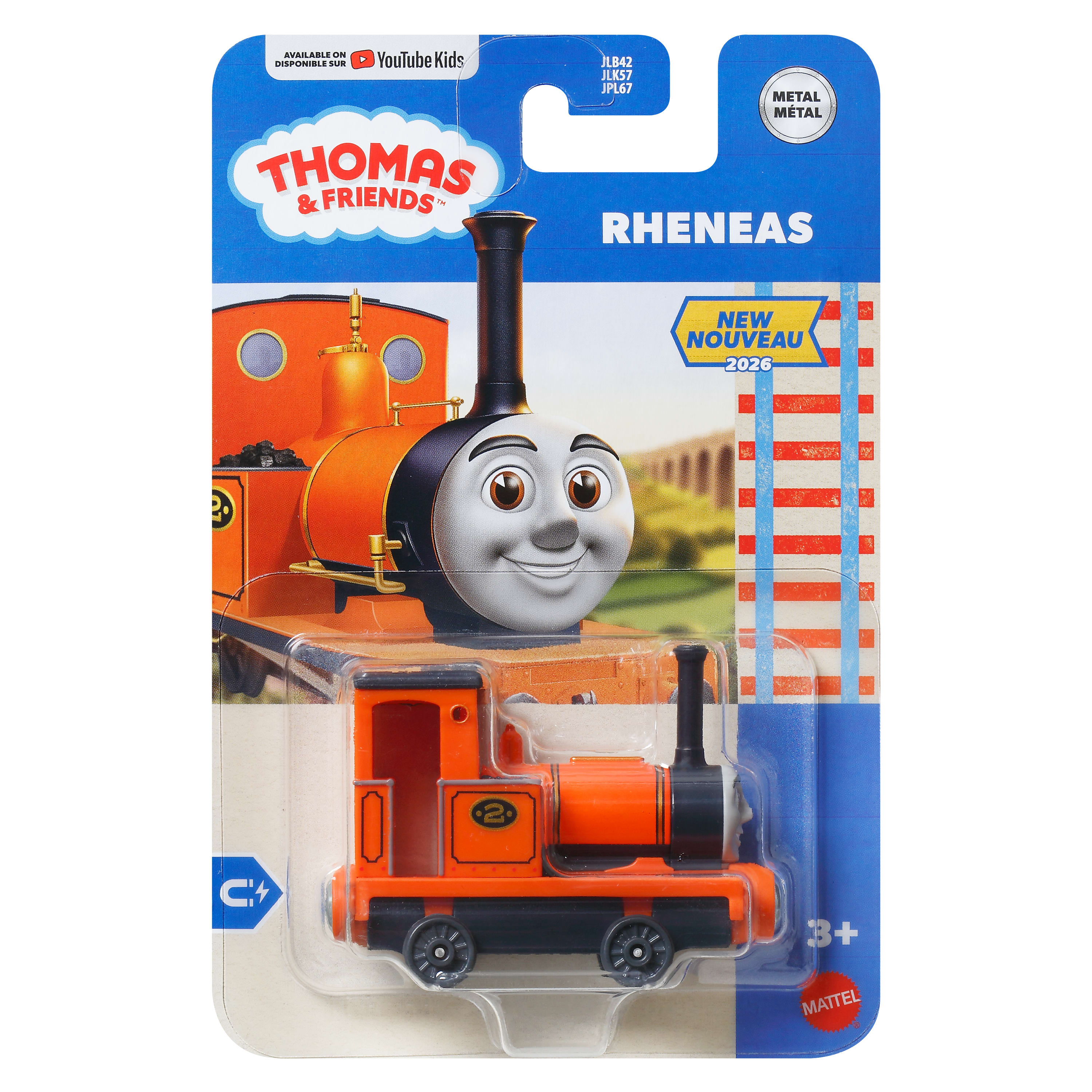 Rheneas Easy Connect Die-Cast Push-Along Engine
