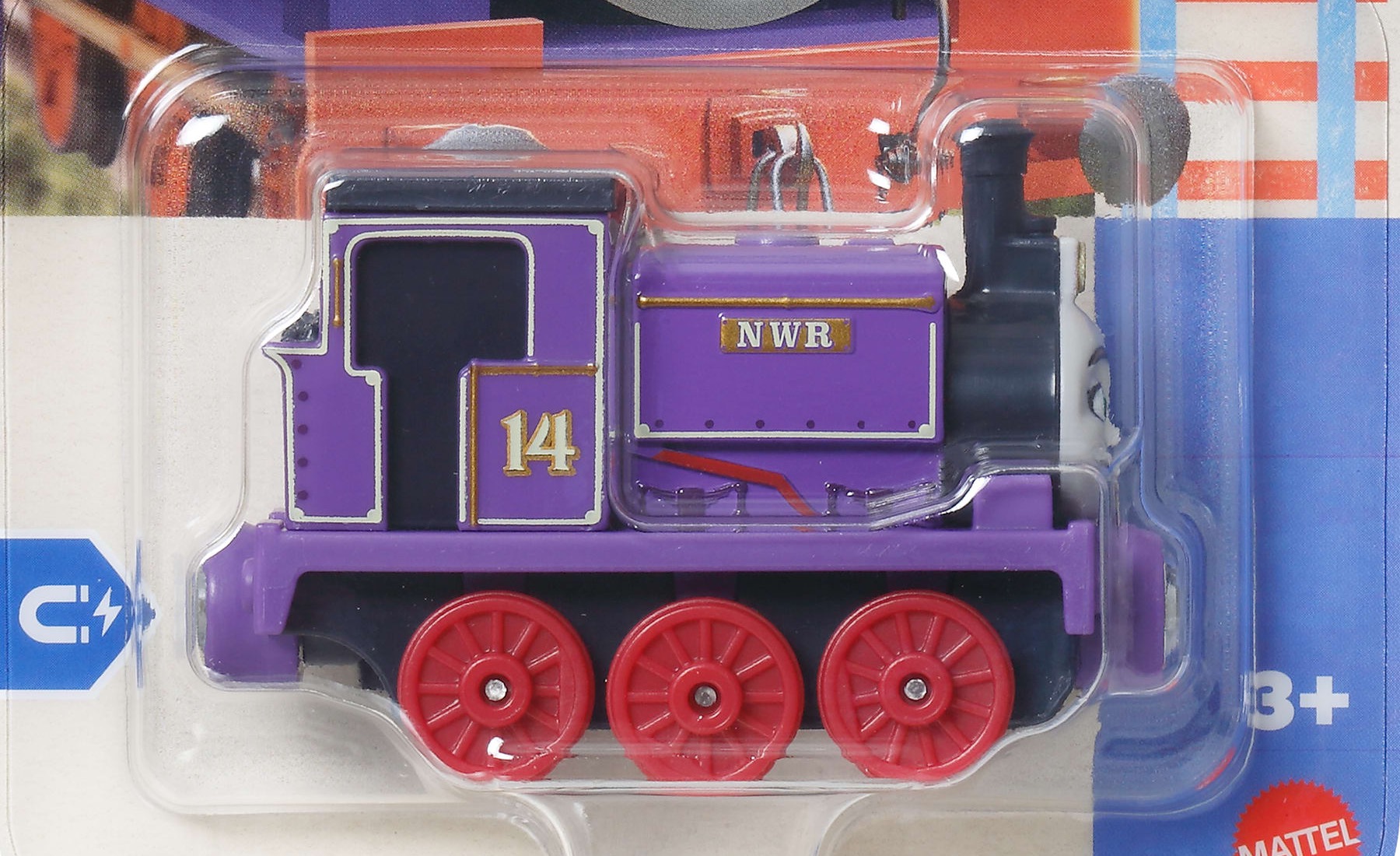 Charlie Easy Connect Die-Cast Push-Along Engine — productfoto 2