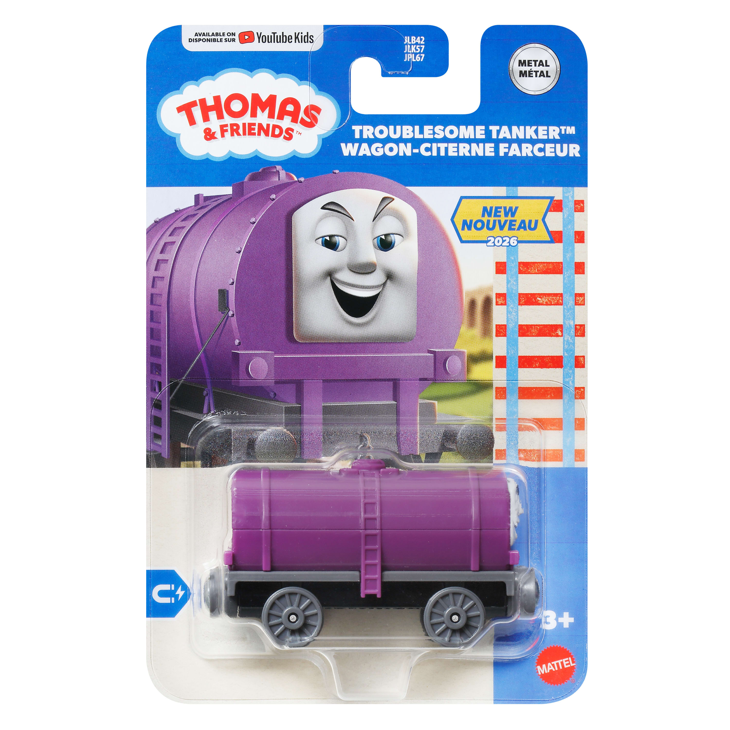 Troublesome Tanker Easy Connect Die-Cast Push-Along Wagon