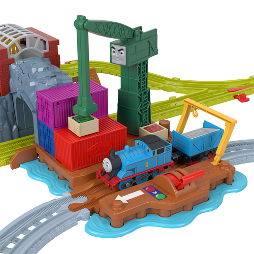 Motorized Cranky at the Docks Set — 3