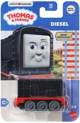 Diesel - Kleine Metall-Lokomotive