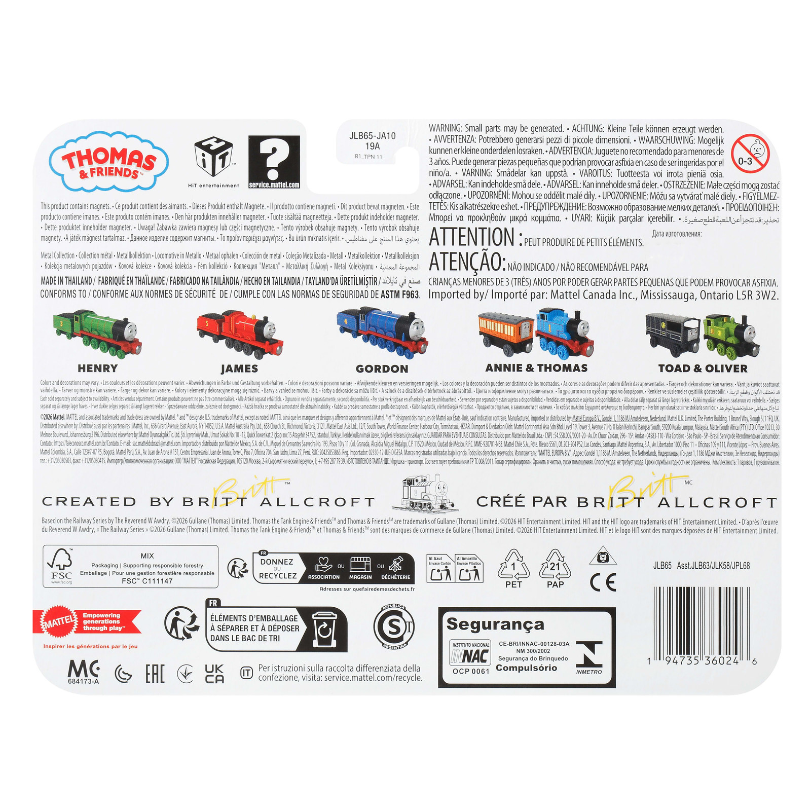 James - Deluxe Metal Engine Pack — productfoto 7