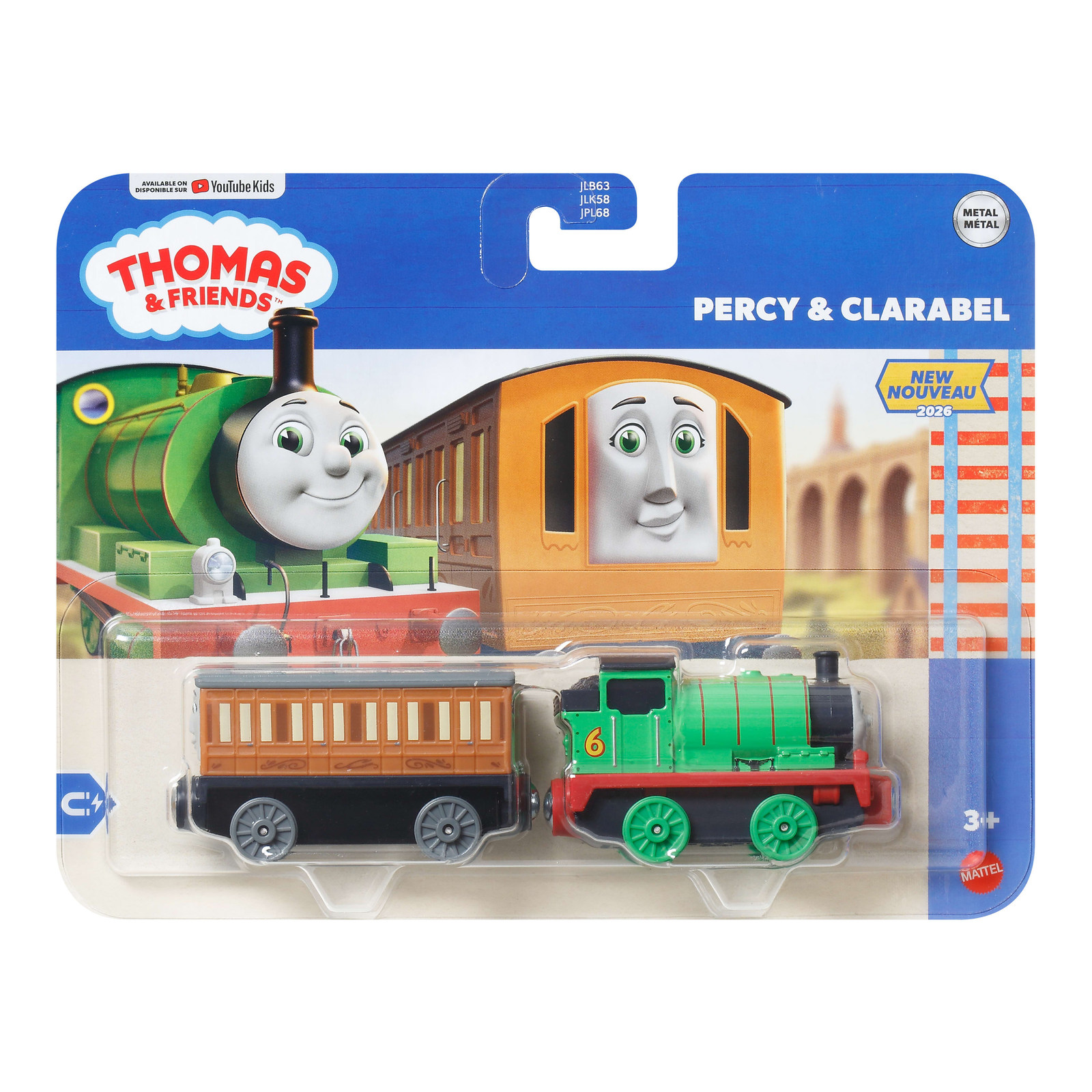 Percy & Clarabel - Deluxe Metal Engine Pack