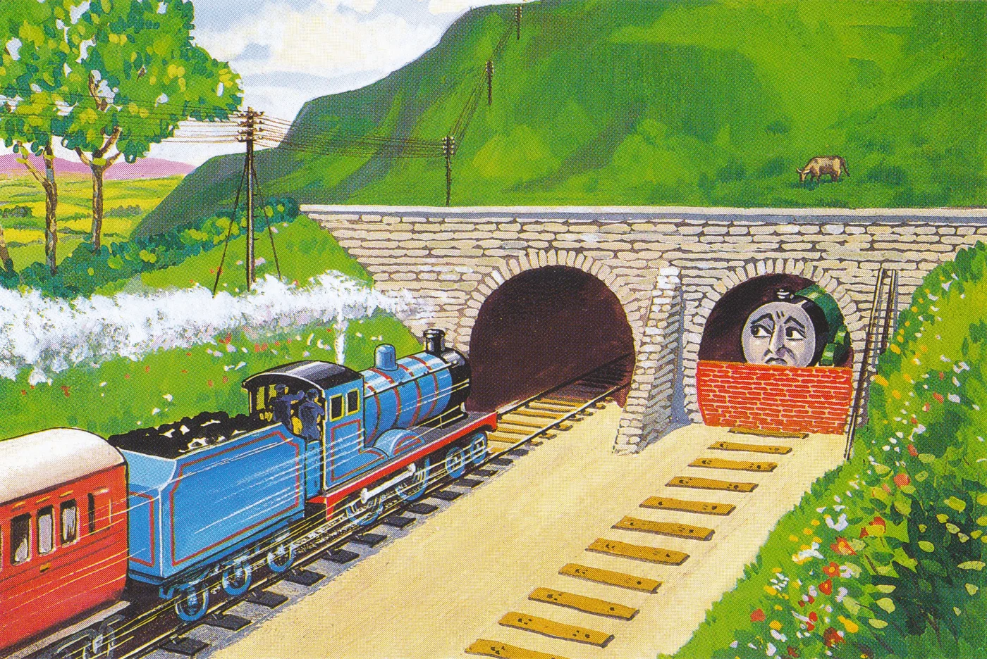 Edward Gordon and Henry Railway Series illustratie