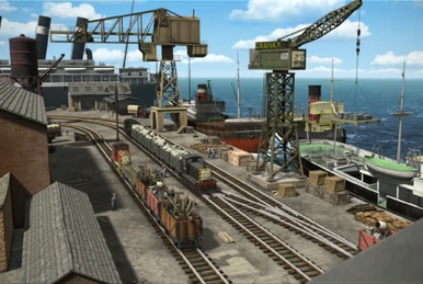 Brendam Docks op Sodor