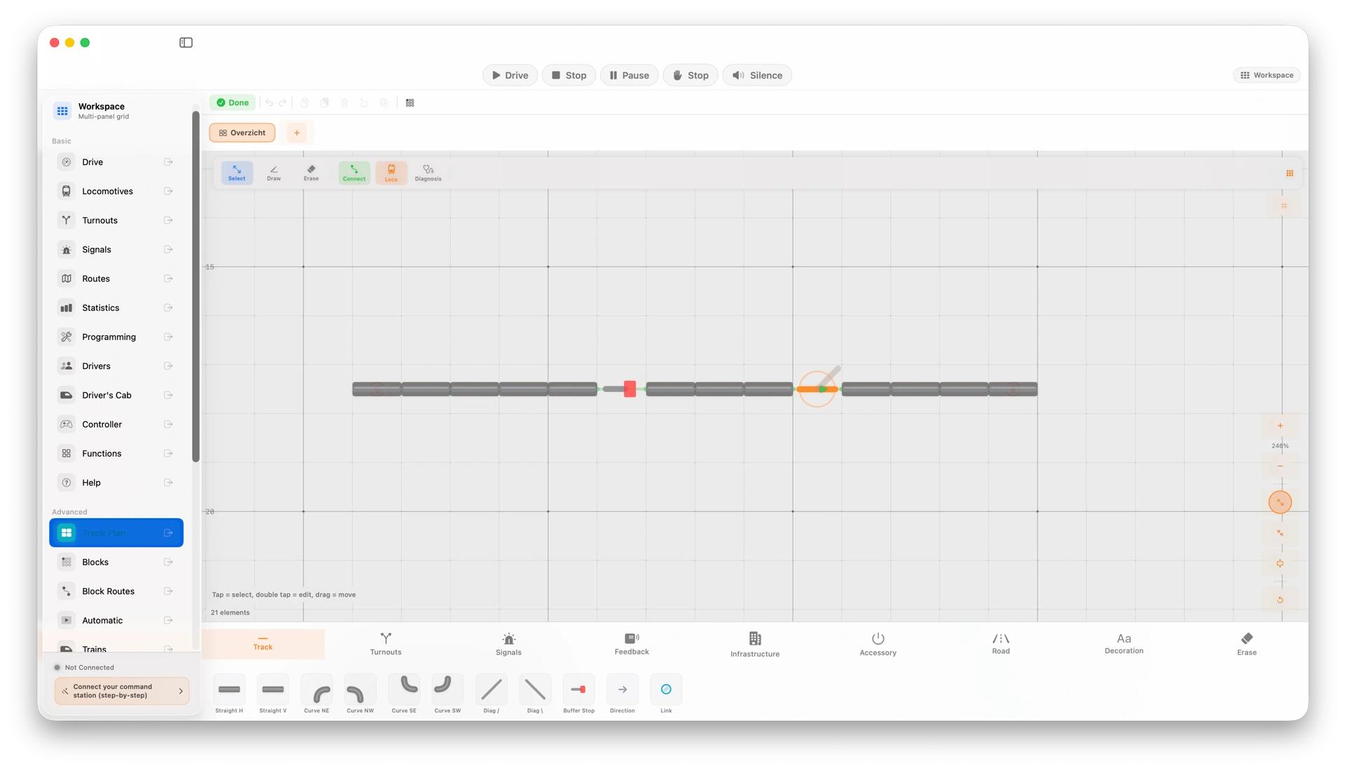 LocoLink — Track plan